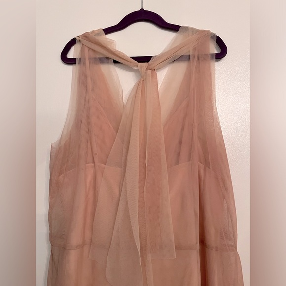 Anthropologie Maeve Sleevless Floral Shine Midi Dress - Picture 7 of 9